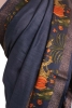 Pure Printed Zari Tussar Silk Saree